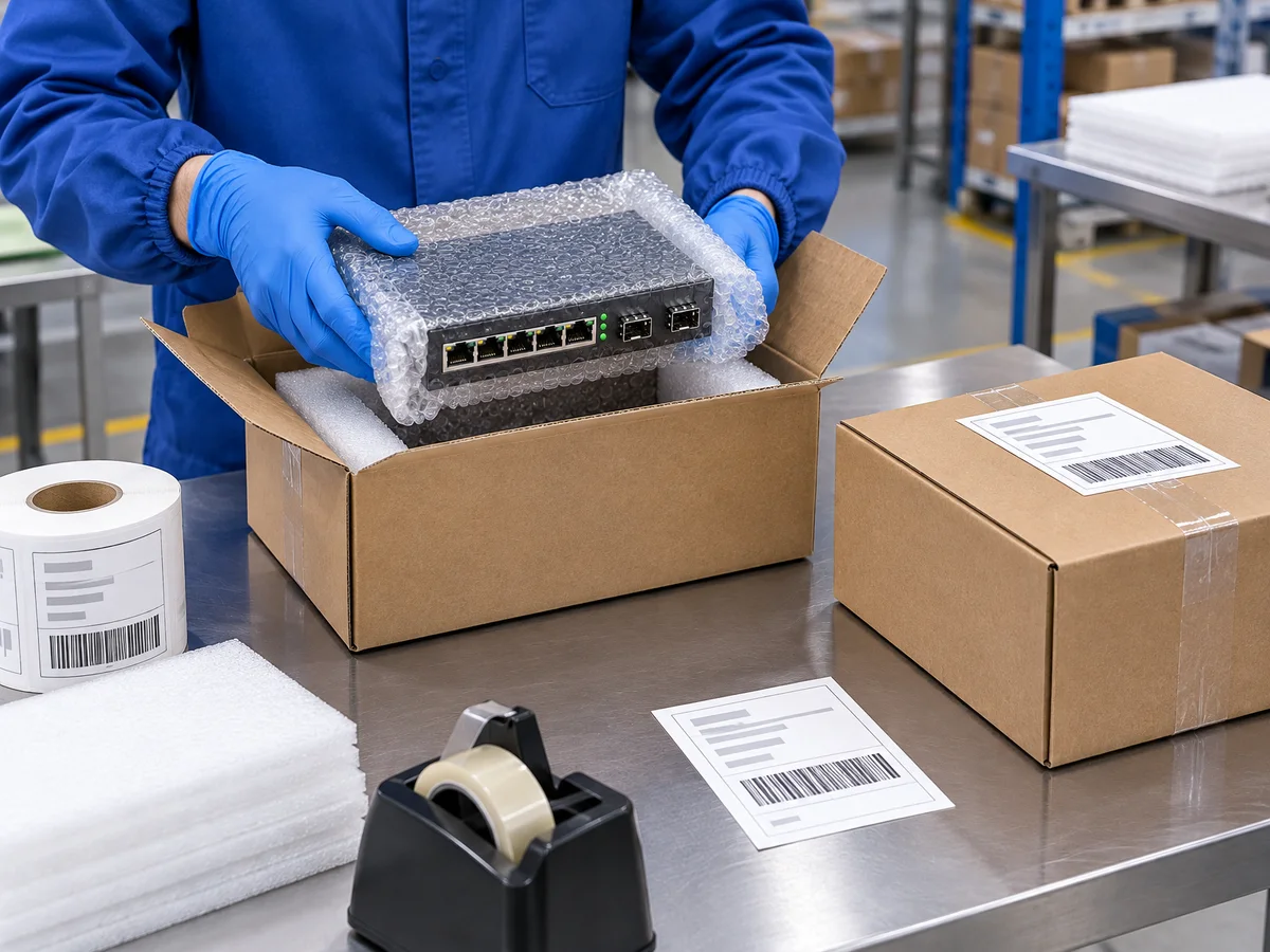Verpackung & Versand
