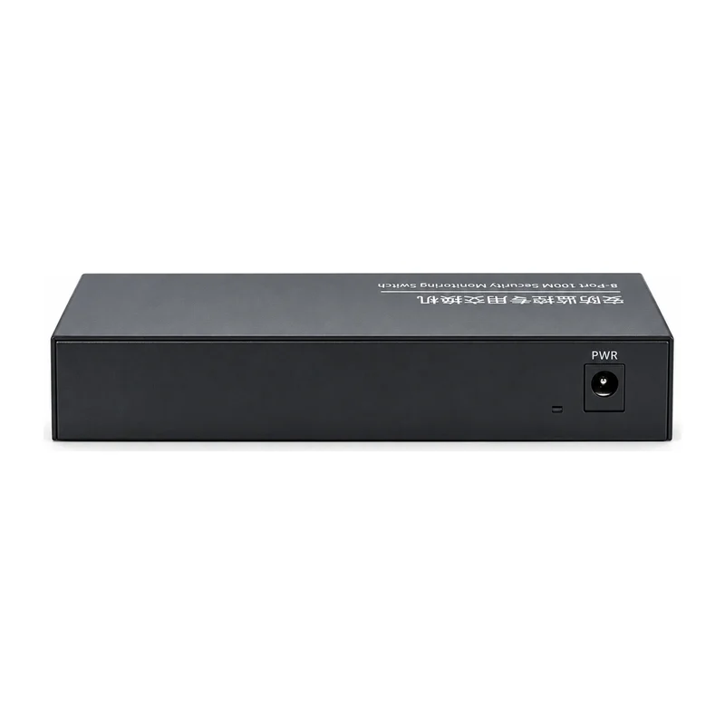 HS-1F6E — Fast Ethernet converter — 1 fiber + 6 copper 3