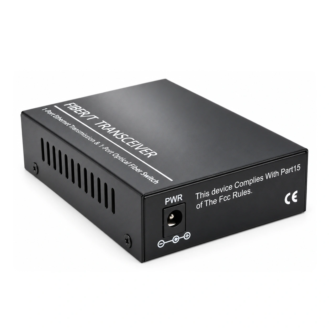 HS-1G1E — Gigabit converter — 1 fiber + 1 copper 3