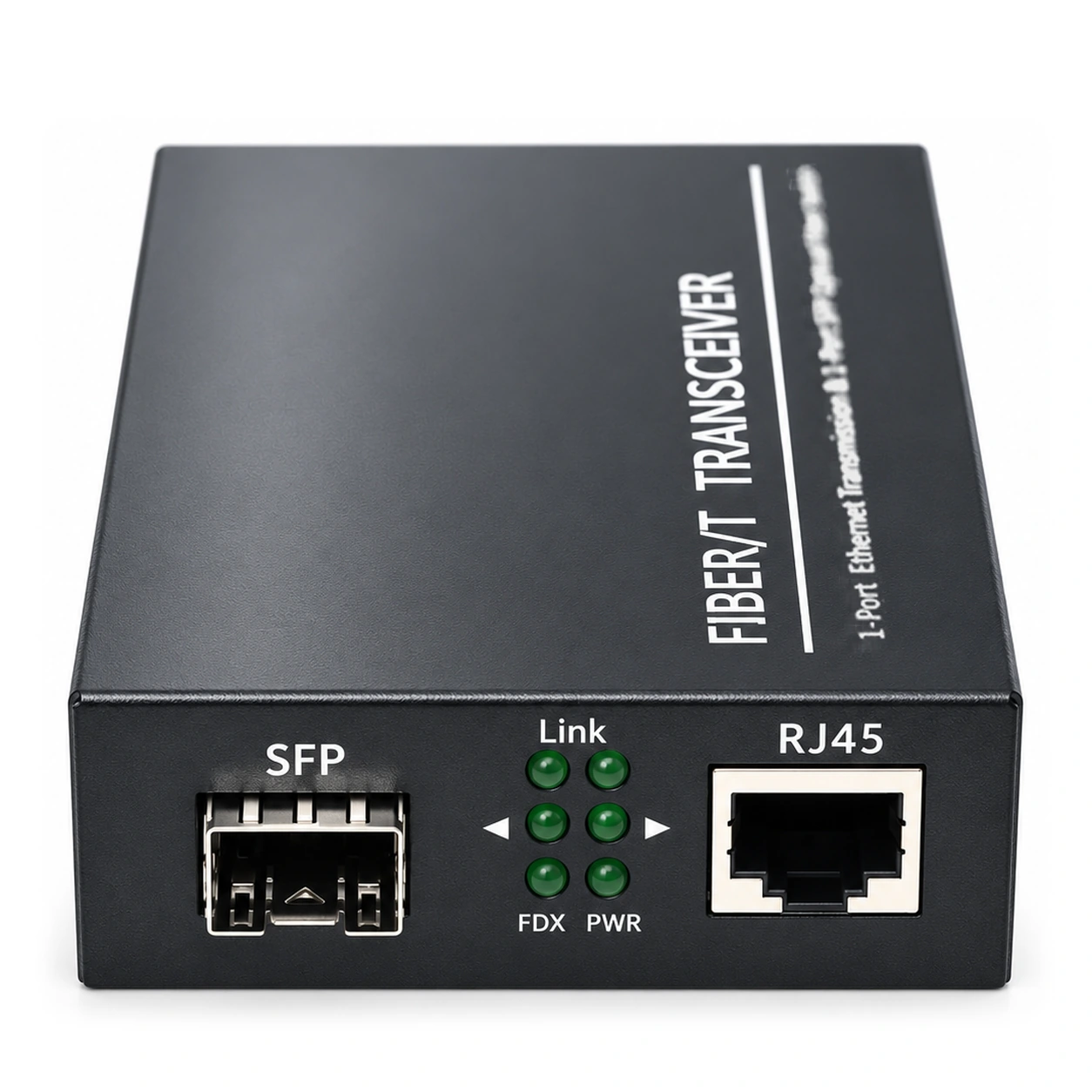 HS-1G1E-LFP — Gigabit converter — 1 fiber + 1 copper · link fault pass-through (LFP) 4