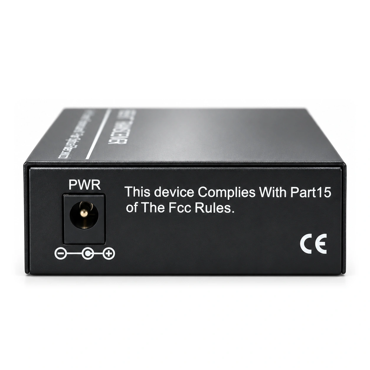 HS-1G2E-F — Gigabit converter — 1 fiber + 2 copper · SFP slot version 3