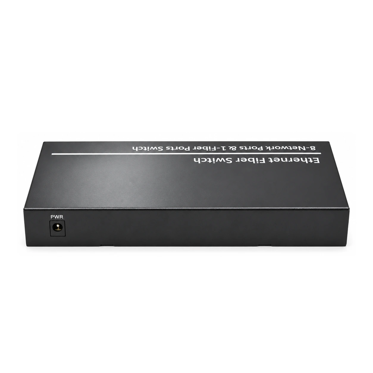 HS-1G8E — Gigabit converter — 1 fiber + 8 copper 5