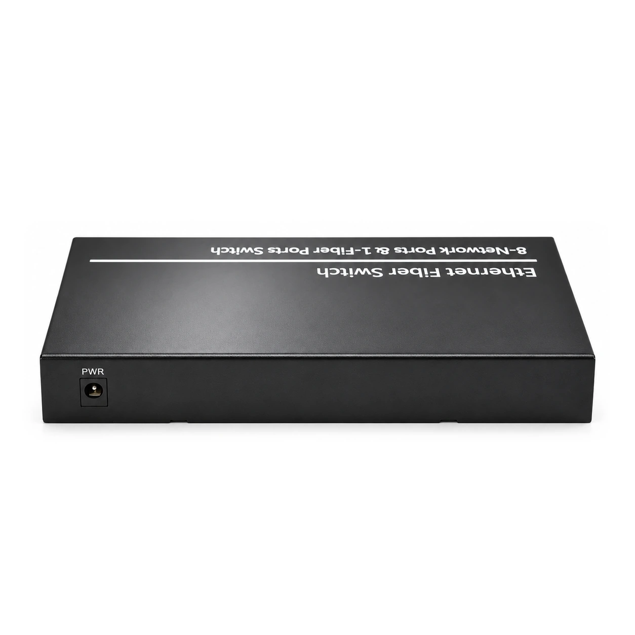 HS-1G8E-V — Gigabit converter — 1 fiber + 8 copper · VLAN isolation 2