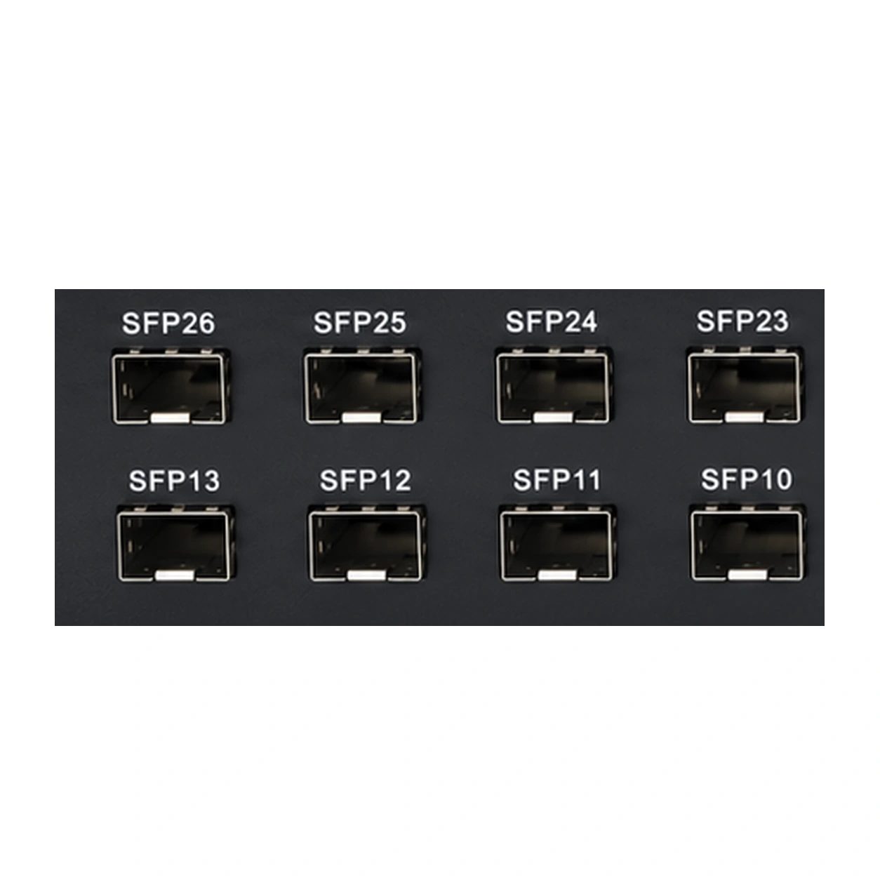 HS-26G4E — 26-port GE SFP fiber switch — rack chassis 3