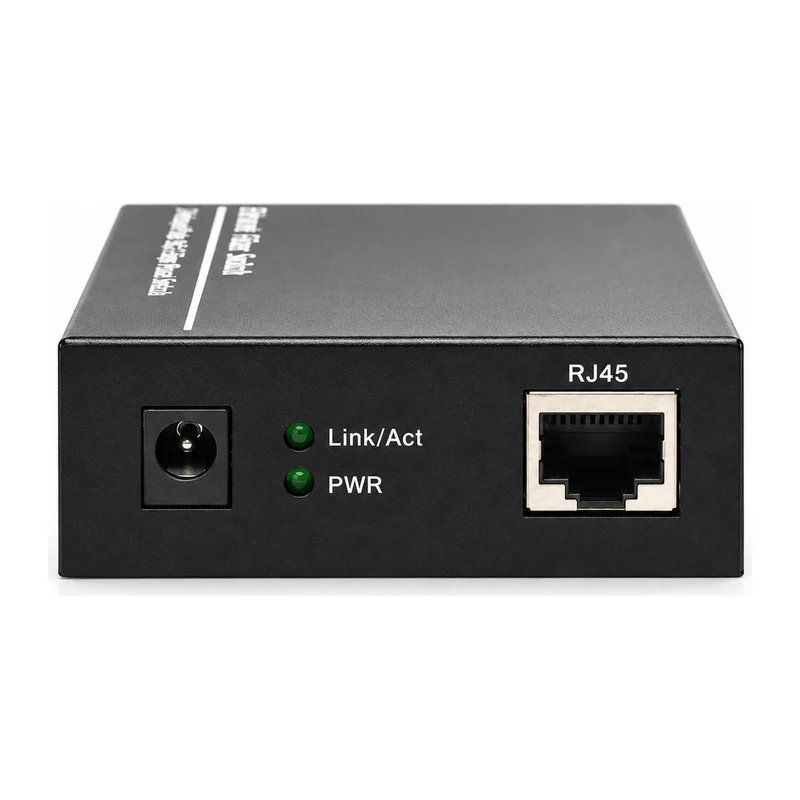 HS-2F1E — Fast Ethernet converter — 2 fiber + 1 copper 3