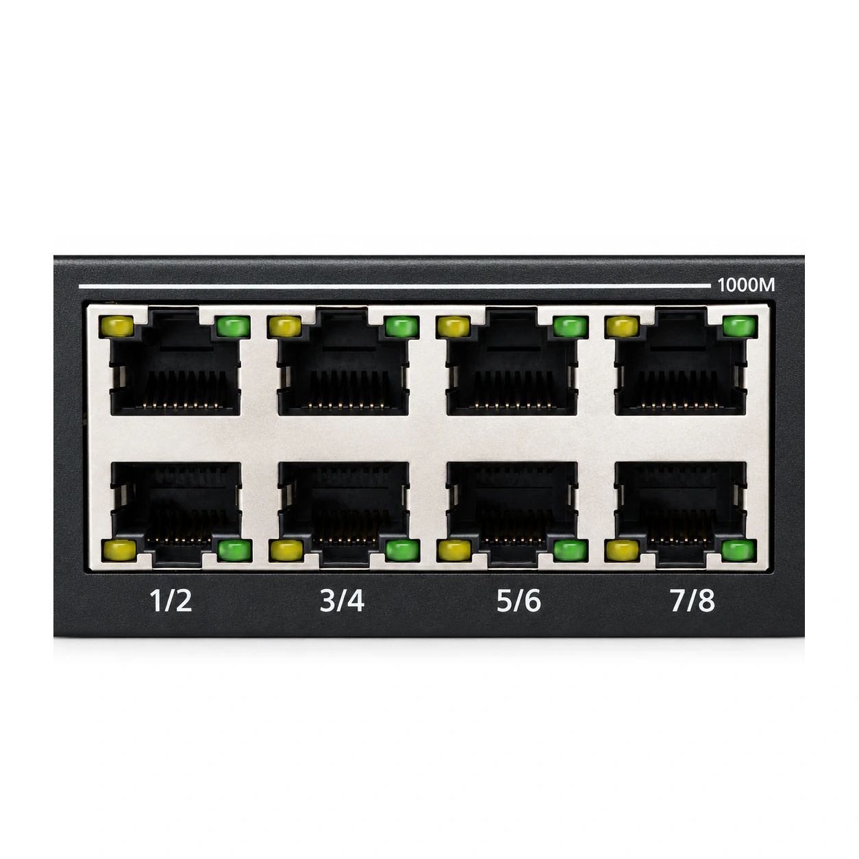 HS-2G16E-F — Gigabit converter — 2 fiber + 16 copper · SFP slot version 6