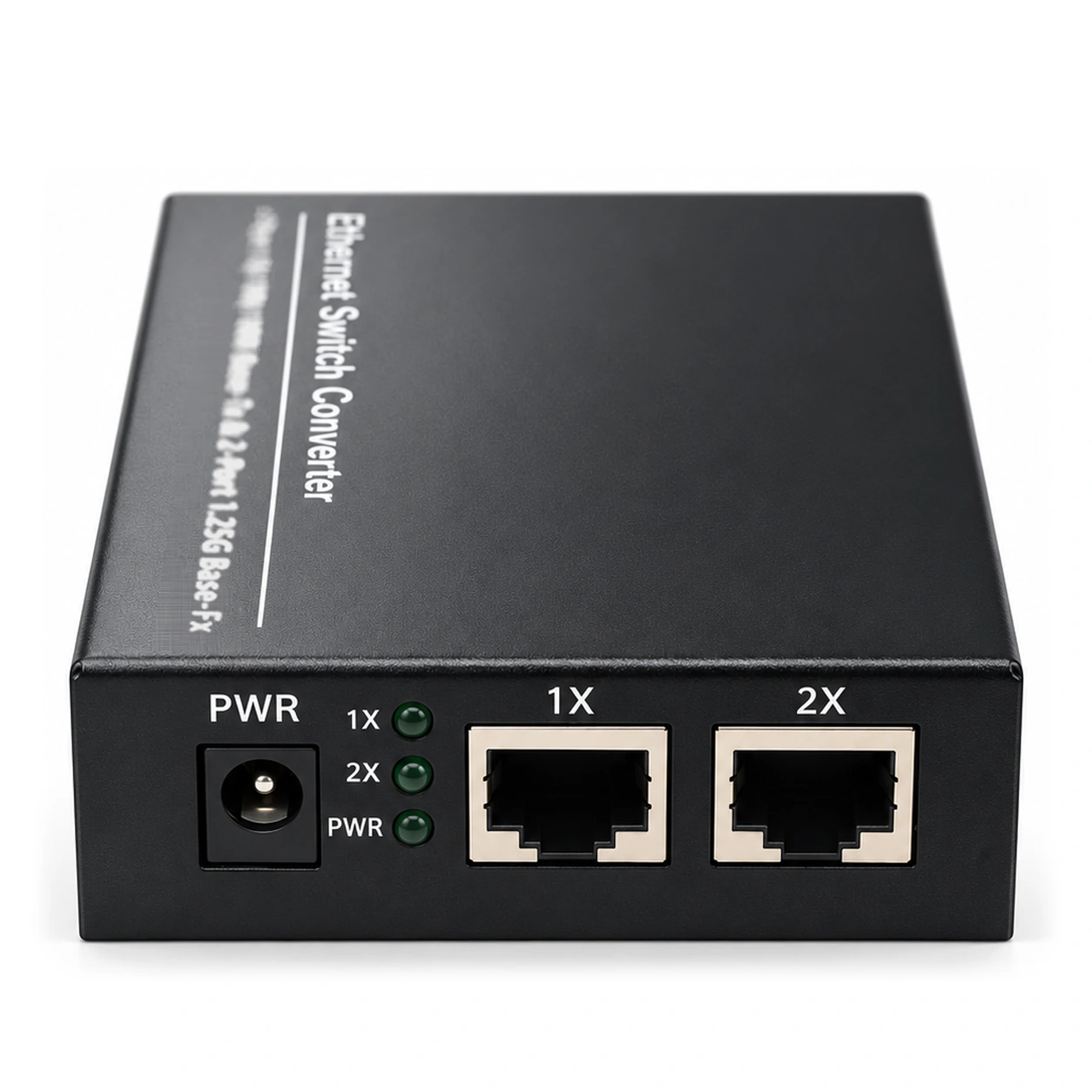 HS-2G2E — Gigabit converter — 2 fiber + 2 copper