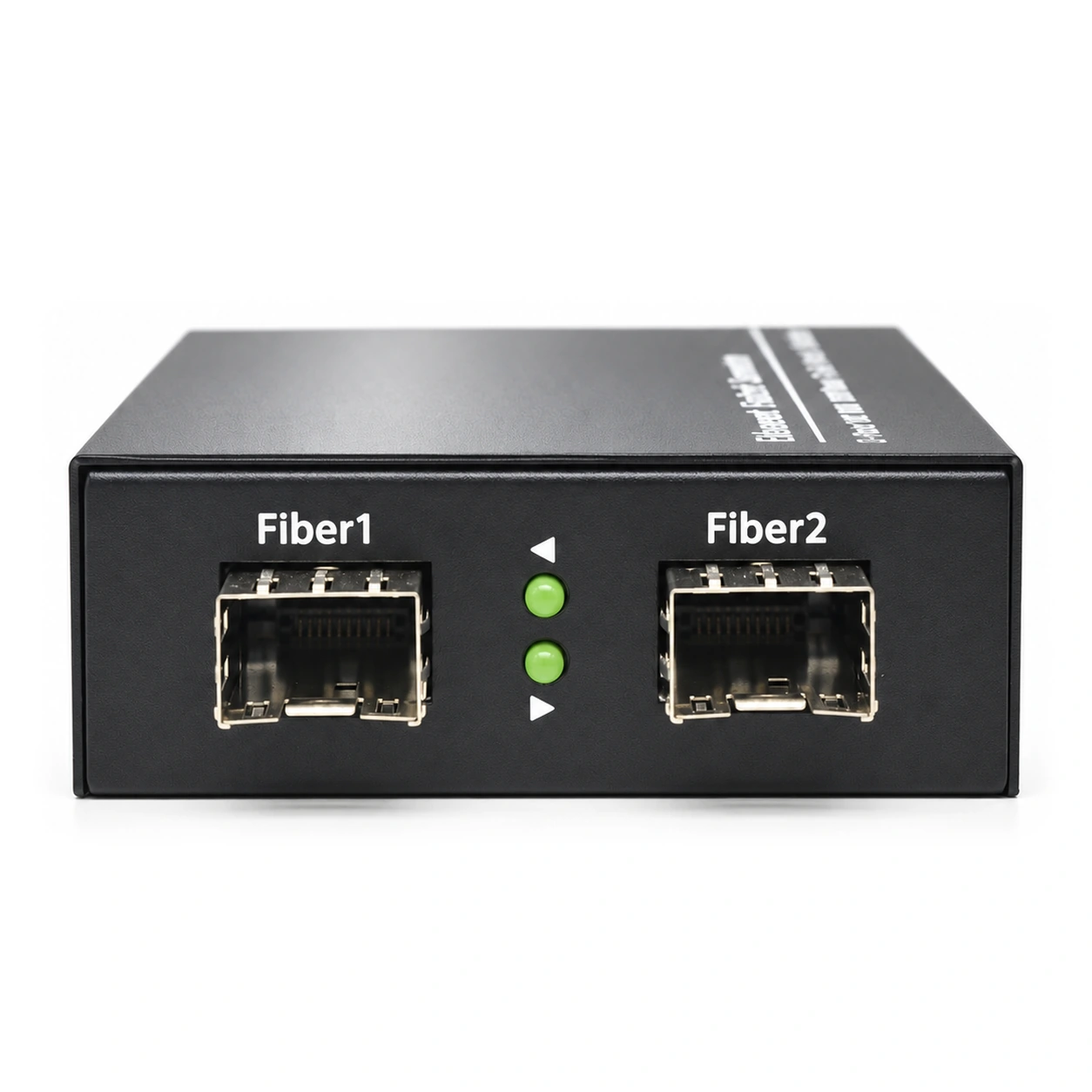 HS-2G2E-F — Gigabit converter — 2 fiber + 2 copper · SFP slot version 3