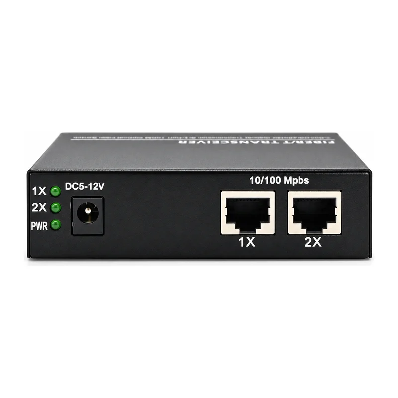 HS-3F2E — Fast Ethernet converter — 3 fiber + 2 copper 3