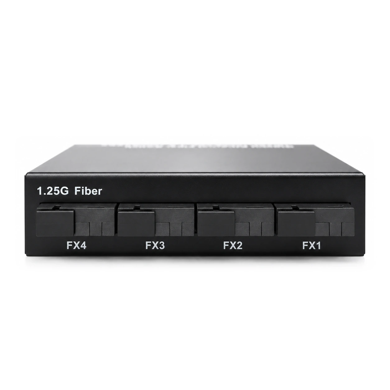 HS-4G3E — Gigabit converter — 4 fiber + 3 copper 2
