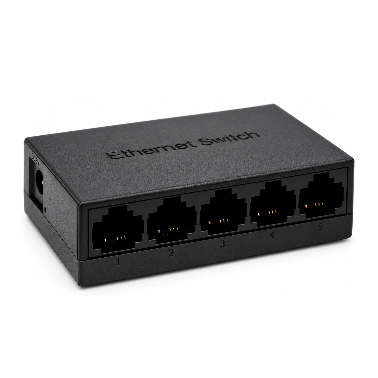 HS-5FE — Fast Ethernet محول — 5 fiber