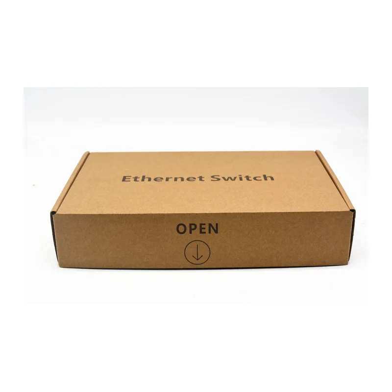 HS-8FEP2GE — PoE switch — 8 FE PoE + 2 GE uplinks, internal PSU