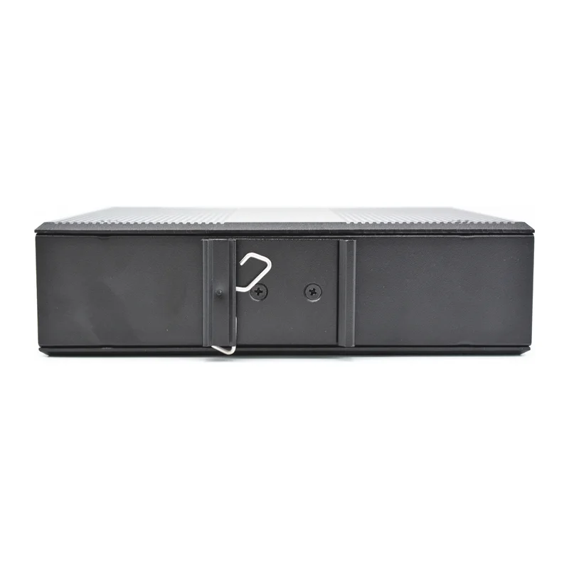 HS-8G8E-FI — Industrial gigabit converter — 8 fiber + 8 copper, -40 ~ 75 °C