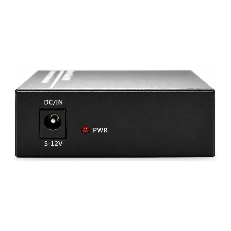 HS-MC100 — Compact Fast Ethernet mode converter — 2 × 100Base-FX SC, SM ↔ MM 3