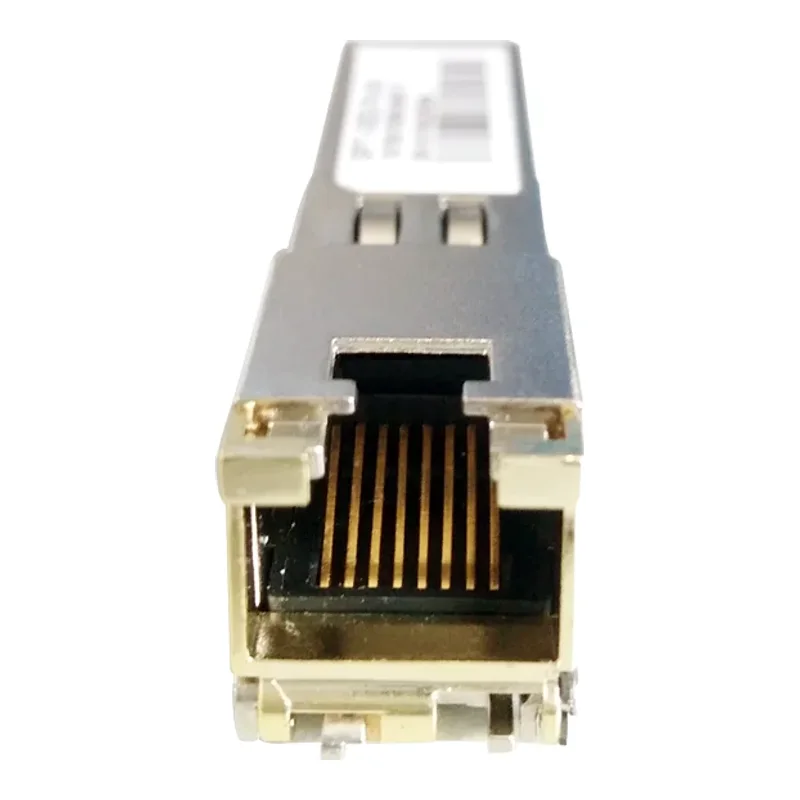 HS-SFP-FE-BT — 100Base-TX-Kupfer-SFP — ergänzt jeden SFP-Slot um einen 100M-RJ45-Port