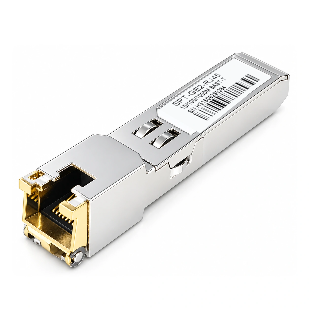 HS-SFP-GE-BT — 1000Base-T copper SFP — turn any fiber switch port into an RJ45 port 2