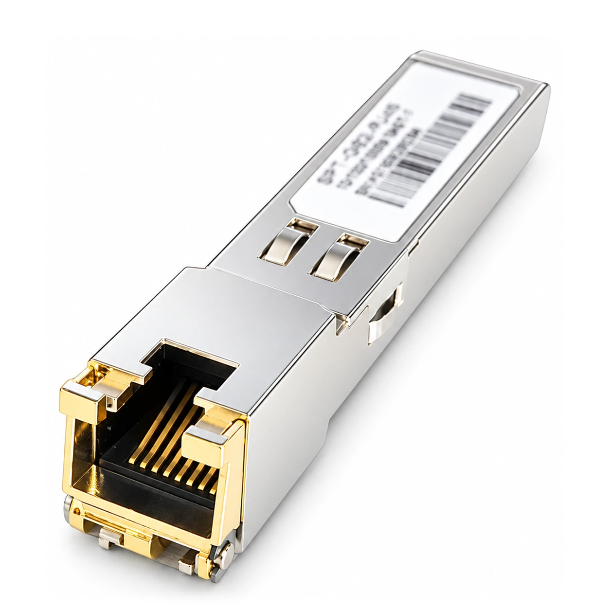 HS-SFP-GE-BT — 1000Base-T copper SFP — turn any fiber switch port into an RJ45 port 7