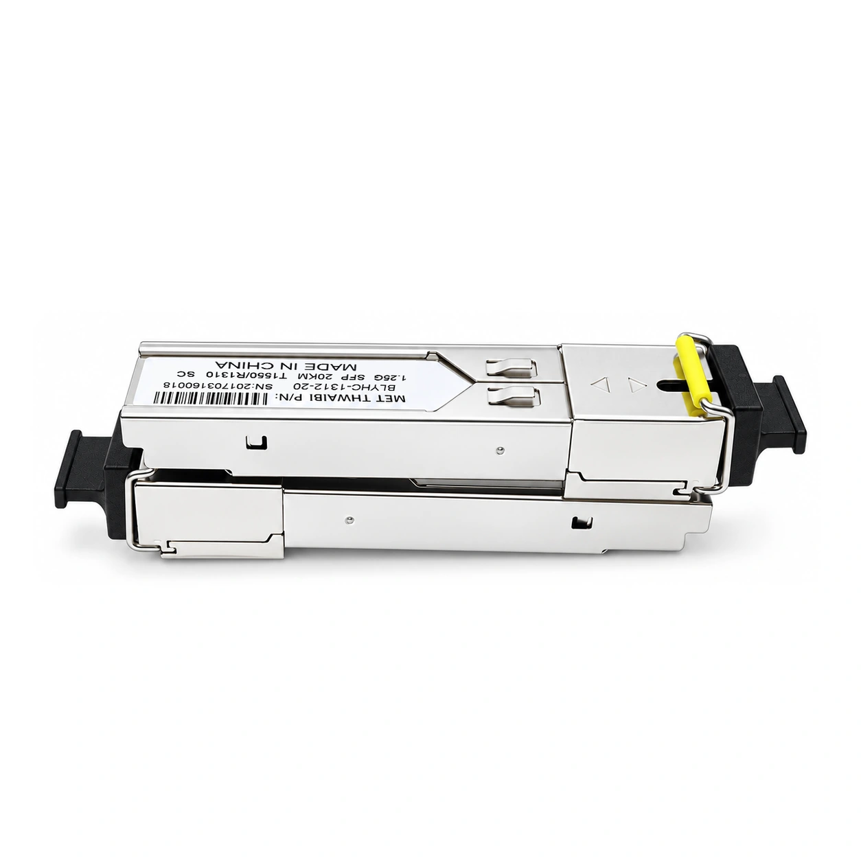 HS-SFP-GE-BX20-SC — 1.25G BiDi WDM SFP with SC connector — single fiber, 20 km, DDM 5