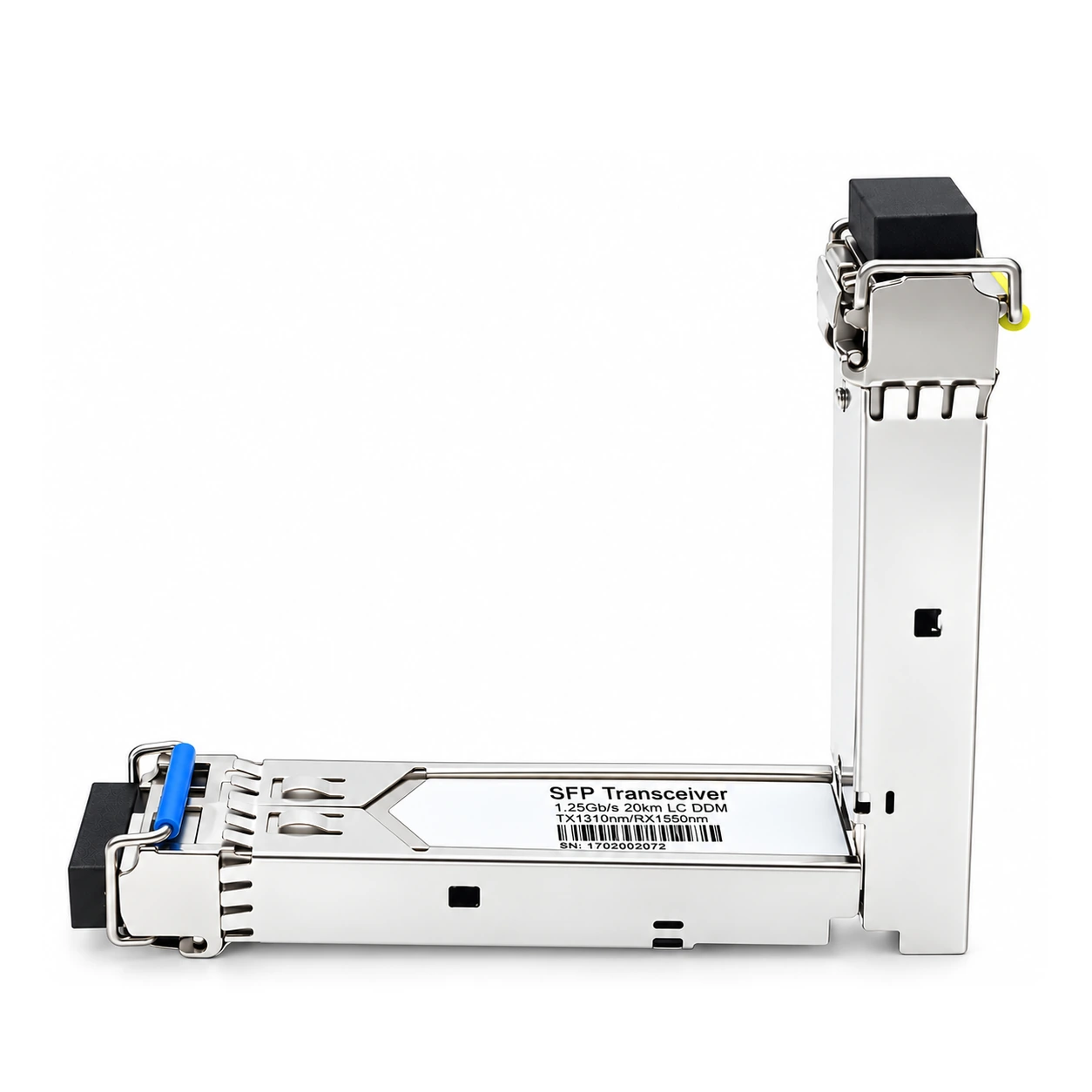 HS-SFP-GE-LX20 — 1.25G SFP transceiver — dual LC, 1310 nm FP, 20 km single-mode 11
