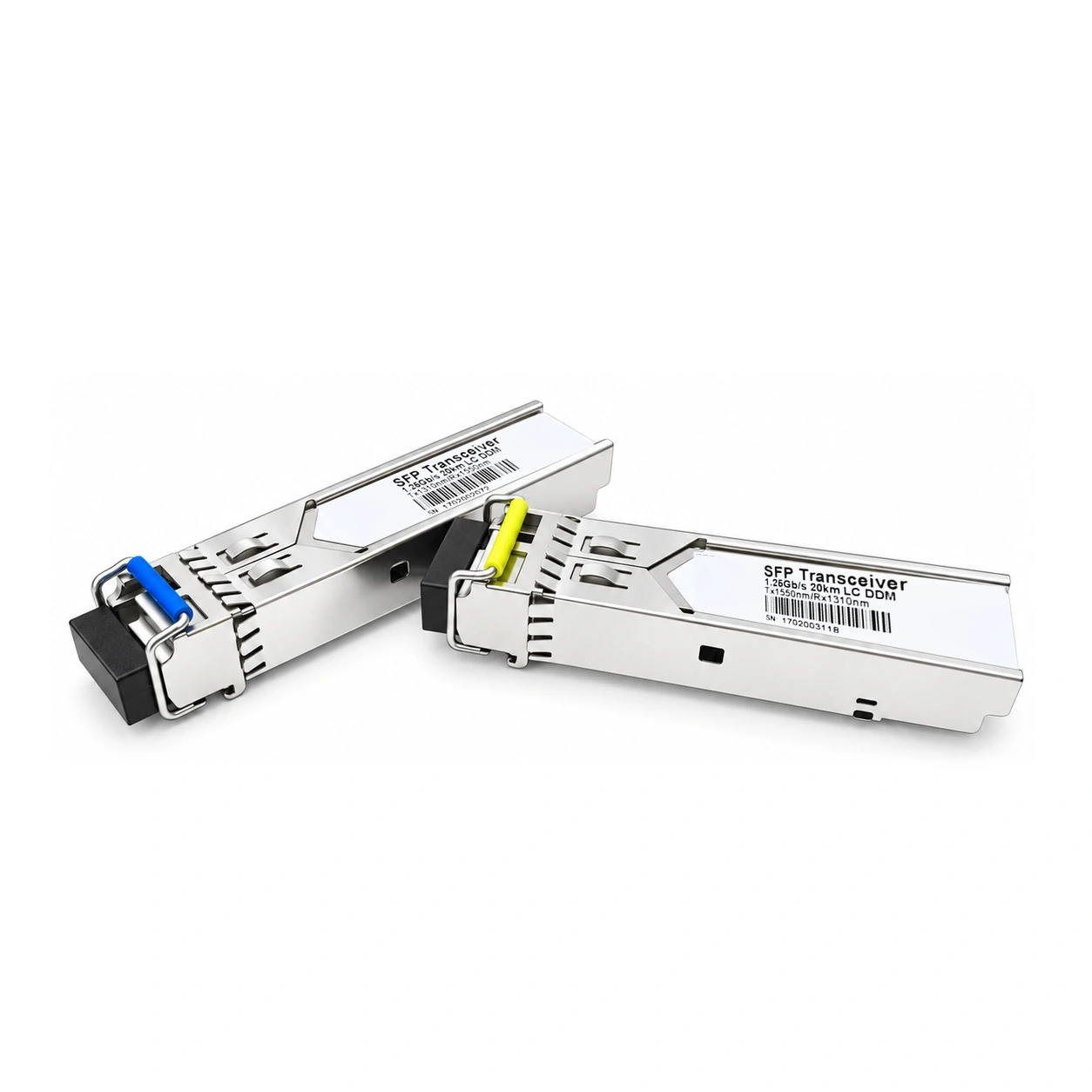 HS-SFP-GE-LX20 — 1.25G SFP transceiver — dual LC, 1310 nm FP, 20 km single-mode 7
