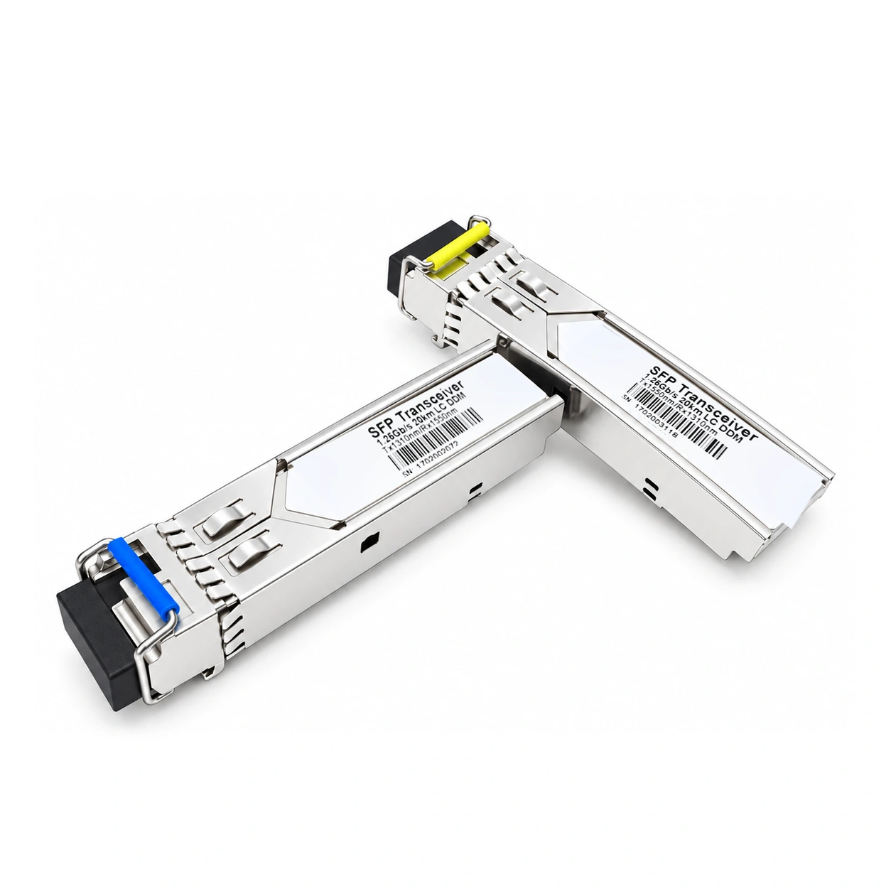HS-SFP-GE-LX20 — 1.25G SFP transceiver — dual LC, 1310 nm FP, 20 km single-mode 9
